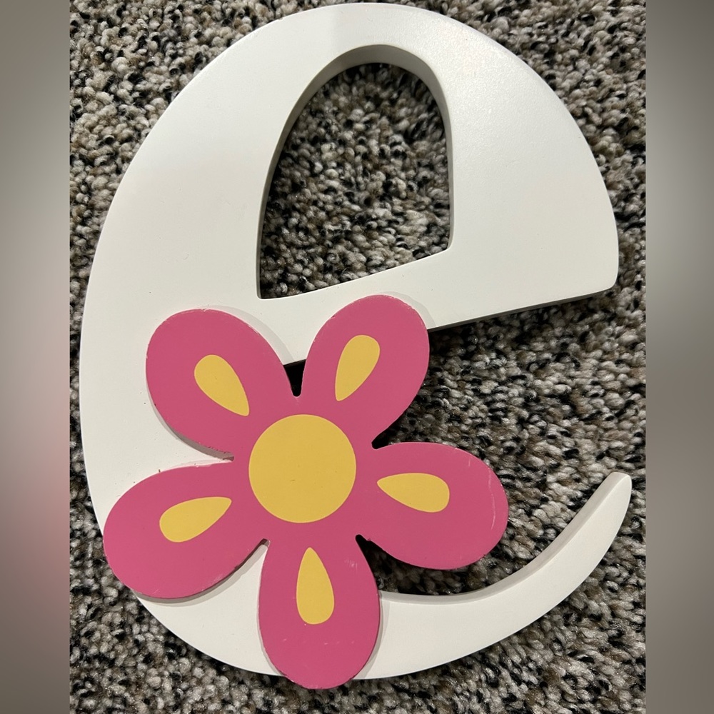 Pottery Barn kids lower case “e”